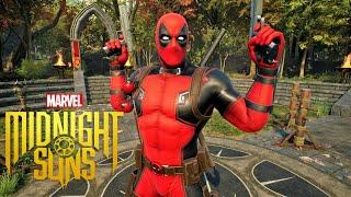 Marvels Midnight Suns PS5 - Deadpool All Abilities Gameplay Showcase 4K 60FPS