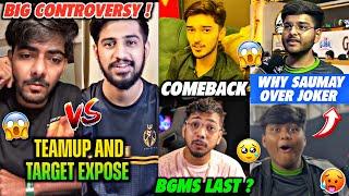 Big CONTROVERSY Sarkar EXPOSE Owais CG TEAMUP Jelly COMEBACK Why SAUMAY over JOKER Scout BGMS 