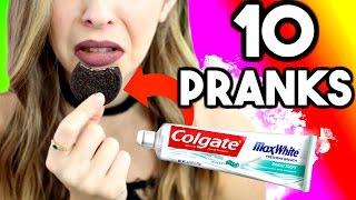 10 EASY PRANKS TO PULL ON FRIENDS + FAMILY