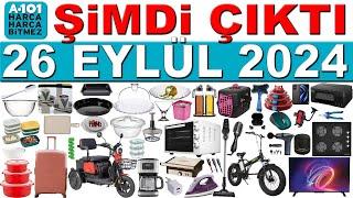 A101 26 EYLÜL 2024  A101 ÇEYİZLİK EV MUTFAK GEREÇLERİ  A101 BU HAFTA  A101 ELEKTRİKLİ BİSİKLET