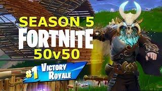 Fortnite Battle Royale Season 5 50v50 Enemy Territory Challenge  wFriends