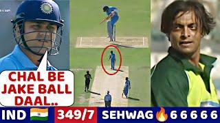 IND VS PAK 2004  Sehwag destroyed Pakistan and Shoiab Akhtar IND VS PAK Most Shocking revenge ever