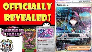 Big New Cards from Shrouded Fable Officially Revealed Illustration Cassiopeia Pokémon TCG News