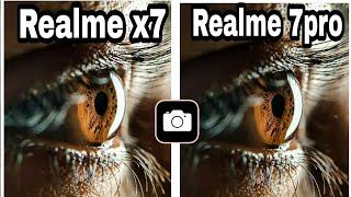 Realme x7 vs Realme 7 pro  full camera test  Realme x7