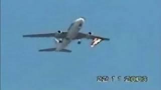 2003 Baghdad DHL attempted shootdown Crash and Missile Launch Footage 22 November 2003