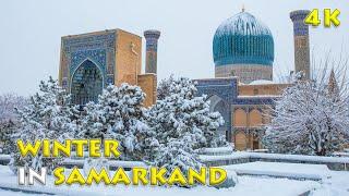 Winter in Samarkand A Spectacular 4K Adventure