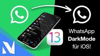 So sieht der WhatsApp Darkmode für das iPhone aus  Nils-Hendrik Welk