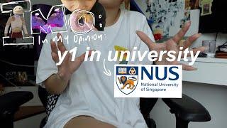 year 1 in NUSuniversity‍ some tips i have in my opinion