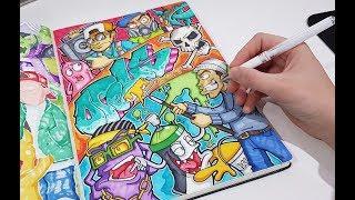 EPIC Graffiti Style Doodle