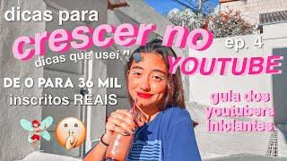 como crescer no youtube - *dicas que eu uso* - guia dos youtubers iniciantes  Dudah Rocha