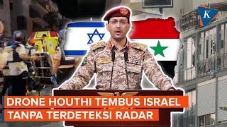 Kecolongan Ibu Kota Israel Dihantam Drone Houthi Sebabkan Korban Tewas dan Luka