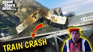 GTA 5 but Train Crash - Gta 5 Tamil Gameplay  JILL ZONE