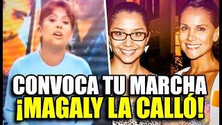 MAGALY DESTRUYE A MONICA SANCHEZ POR MENSAJE A MAYRA COUTO Y LE RECUERDA A SUSANA VILLARAN