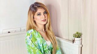 Arishfa Khan in Green dress