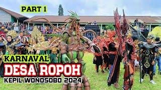 PERSIAPAN MENUJU START KARNAVAL DESA ROPOH KECAMATAN KEPIL WONOSOBO 2024