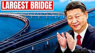 China SHOCKED American Engineering By Building The Largest Bridge In The World