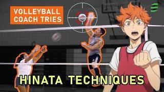 Volleyball Coach Tries Hinatas Techniques