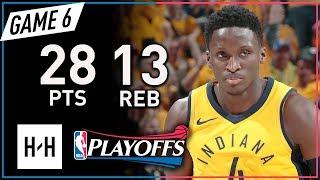 Victor Oladipo Triple-Double Game 6 Highlights vs Cavaliers 2018 Playoffs - 28 Pts 13 Reb 10 Ast