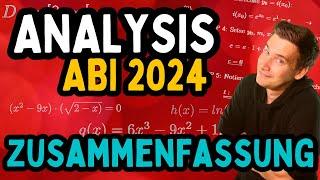 MATHE ABI 2024 Die 14 wichtigsten Analysis-Aufgabentypen für Dein Mathe Abi