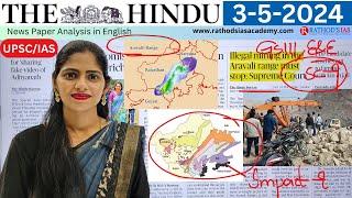 3-5-2024  The Hindu Newspaper Analysis in English  #upsc #IAS #currentaffairs #editorialanalysis