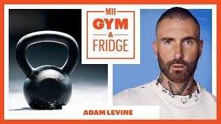 Adam Levine Shows Off His Gym and Fridge  Gym & Fridge  Mens Health