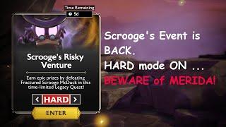 Scrooges Event is BACK  HARD Difficulty BEWARE of MERIDA  Disney Mirrorverse