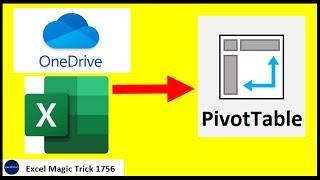 Power Query to Import Excel File From OneDrive SharePoint into PivotTable Refresh New Data EMT 1756