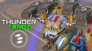 Thunder Bagliore Is TERRIFYING... 1 Shot MASSIVE Damage With Groundwork Ability  War Robots