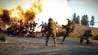 ArmA 3 - Zombies & Demons Undead Onslaught on Fort Kolgujev