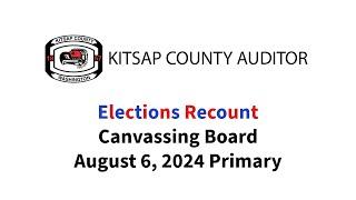 Primary Recount Canvassing Board