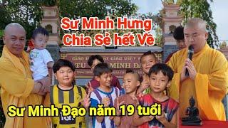 Sư Minh Hưng Chia Sẻ Về Sư Minh Đạo Khi Nhận Nuôi Các Chú Tiểu Năm 19 Tuổi