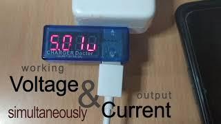 USB Charger Doctor  Voltage & Current Monitoring