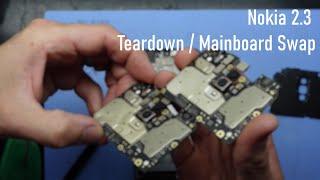 Nokia 2.3 Teardown and Mainboard Swap