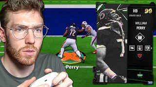 Using 99 William Perry AT HALFBACK