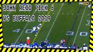 Penn State Football Highlights 2019 - John Reid Intercepts Buffalo for electric Pick 6 TD 3rd Qtr