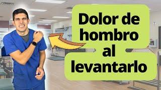 Tienes dolor de hombro cada que lo levantas al frente ? Míralo en menos de 1 minuto