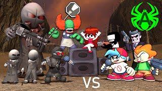 FNF Part 4 Friday Night Funkin 3d cartoon animation Boyfriend Girlfriend Vs Hank Madness Combat