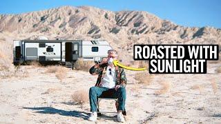 Solar Coffee Roasting A Weird Desert Experiment