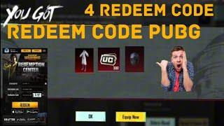REDEEM CODE PUBG MOBILE  WORKING AND WITH PROOF  TODAY 2024.