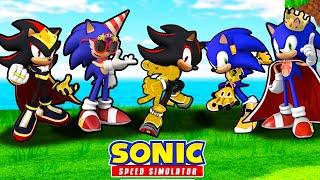 Unlock Party Sonic 5 SKINS Sonic Speed Simulator