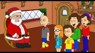 MOST POPULAR VIDEO Classic Caillou farts on Santa and gets grounded.