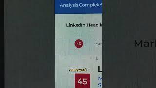 LinkedIn Headline Checker