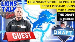 LIONS TALK LIVE MORNING SHOW LEGENDARY SPORTS REPORTER SCOTT DECAMP JOINS THE DEW CREW