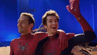 Spider-Man No Way Home FULL Bloopers & Gag Reel  Tobey Maguire Andrew Garfield & Tom Holland