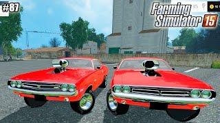 Farming Simulator 15 моды DODGE CHELLANGER и CHARGER 87 серия 1080р