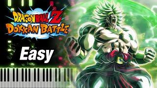 EASY LR TEQ Broly Transformation Active Skill OST - DBZ Dokkan Battle - Piano Cover