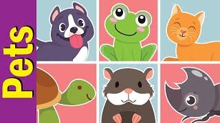 Pets Vocabulary Chant for Children  Fun Kids English