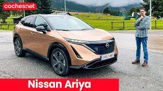 Nissan ARIYA  Prueba  Test  Review en español  SUV eléctrico  coches.net