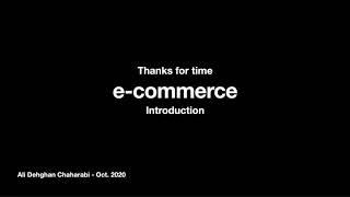E-Commerce - 1  قسمت اول آموزش تجارت الکترونیک