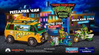 TMNT Pizza Fire Van Commercial